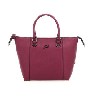 Gabs Italian Convertible Tote Bag G3 Plus Medium Cherry Pink Leather Chic Girly